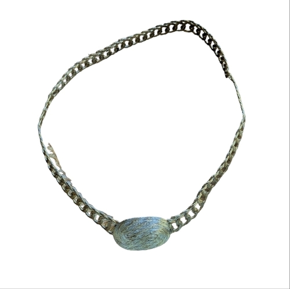 Gold and silver vintage belt - Picture 3 of 5